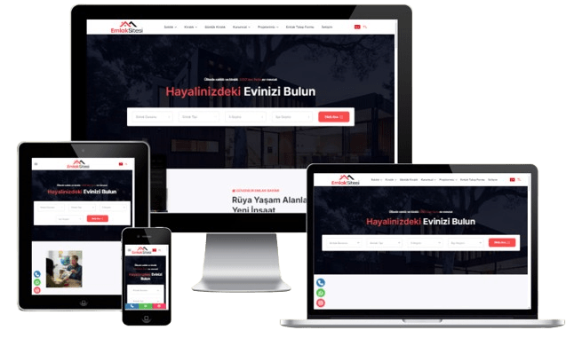 Gelişmiş Emlak Yazılımı (YENİ DİL SİSTEMLİ) ait görsel